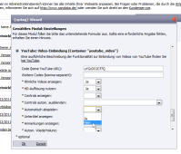 Containeraufruf f�r YouTube-Video erzeugen (Anklicken zum Vergr��ern)