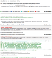 Updatetool f�r CMS/Shop-Software: Komplettansicht Teil 1