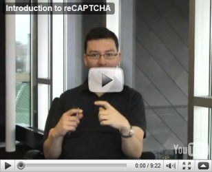 Version 2010.1: Weitere Informationen zu reCAPTCHA