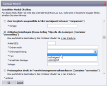 Version 2011.1: {cp:tag}-Wizard f�r den CP::Shop