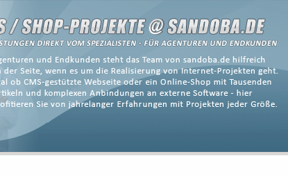 Shop-Software CP::Shop - Er�ffnen Sie Ihren eigenen Online-Shop!