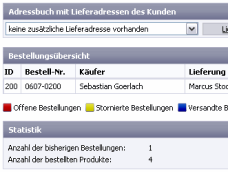 Shop-Software CP::Shop: Kundenverwaltung II