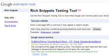 Version 2010.2: Unterstützung für Google Rich Snippets für die Kundenmeinungen